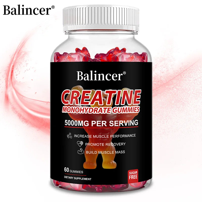 "Vitamin B12 creatine supplement gummies"
