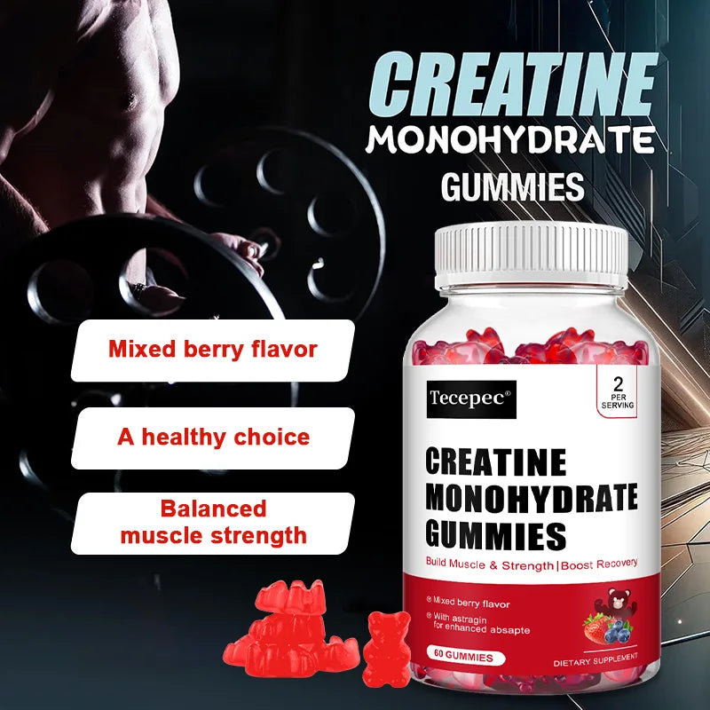 "Muscle performance creatine capsules"