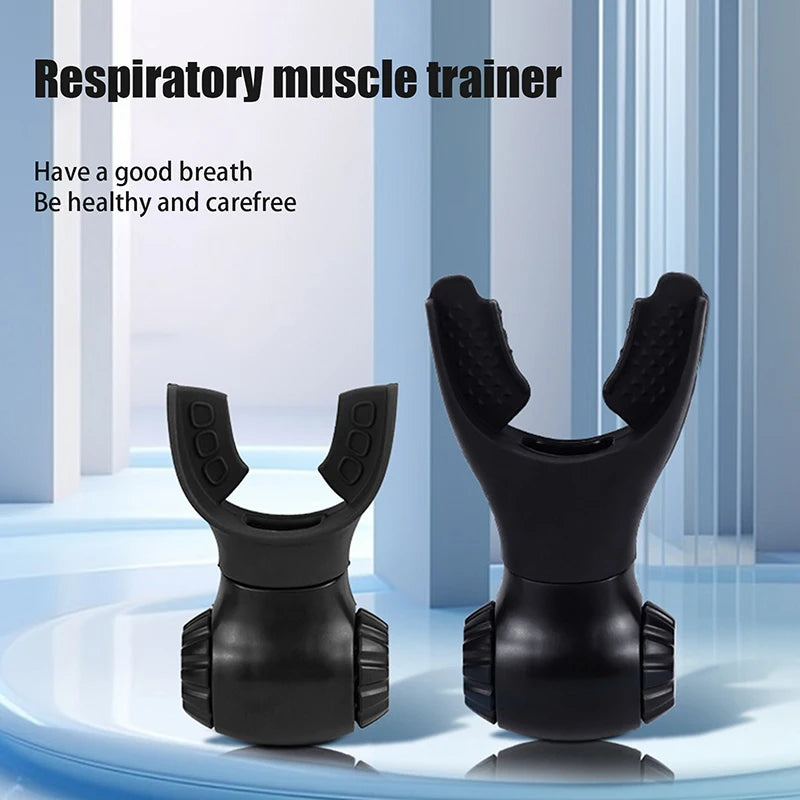 "Silicone lung breathing trainer adjustable resistance"