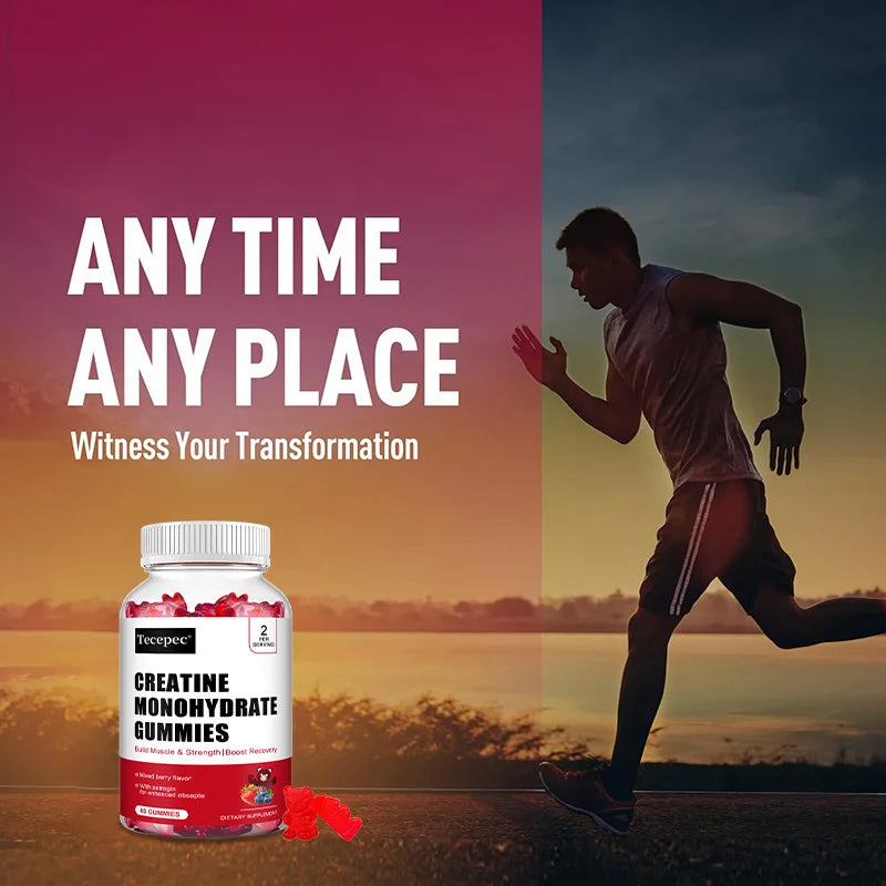 Creatine Monohydrate Capsules | 60 Count