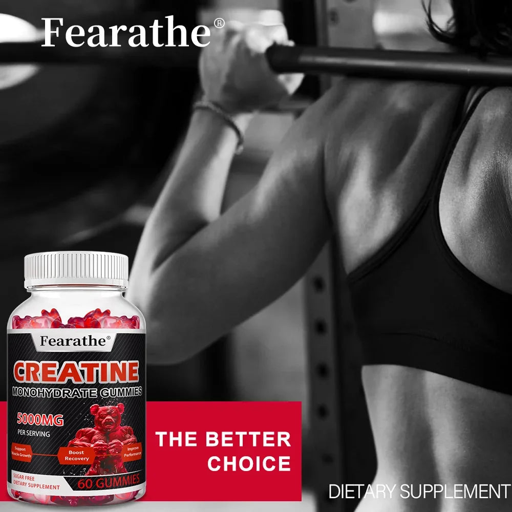 Creatine Monohydrate Gummies | Vegan 60ct