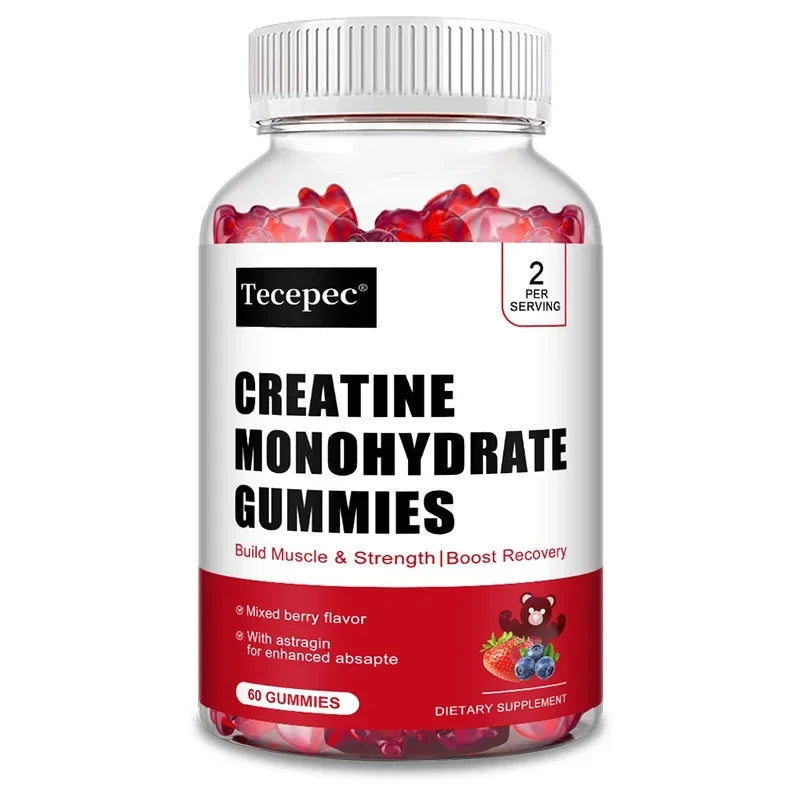 Creatine Monohydrate Capsules | 60 Count
