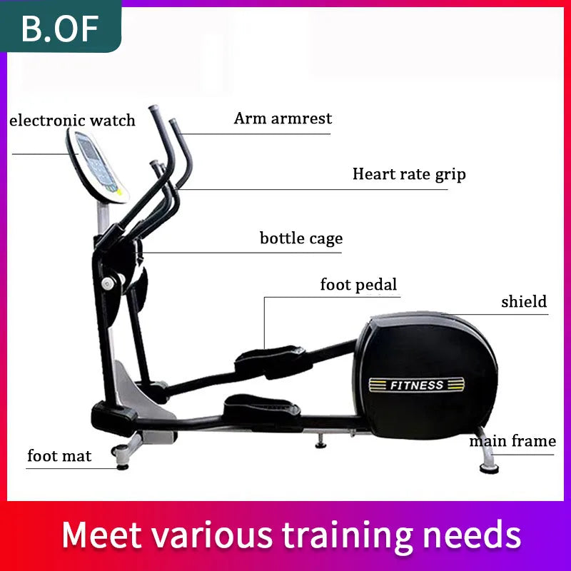 Elliptical Trainer Lip Tactical Machine Exercise Fitness Equipment for Home Gym Workout Orbitrek Bodybuilding Sports Bike