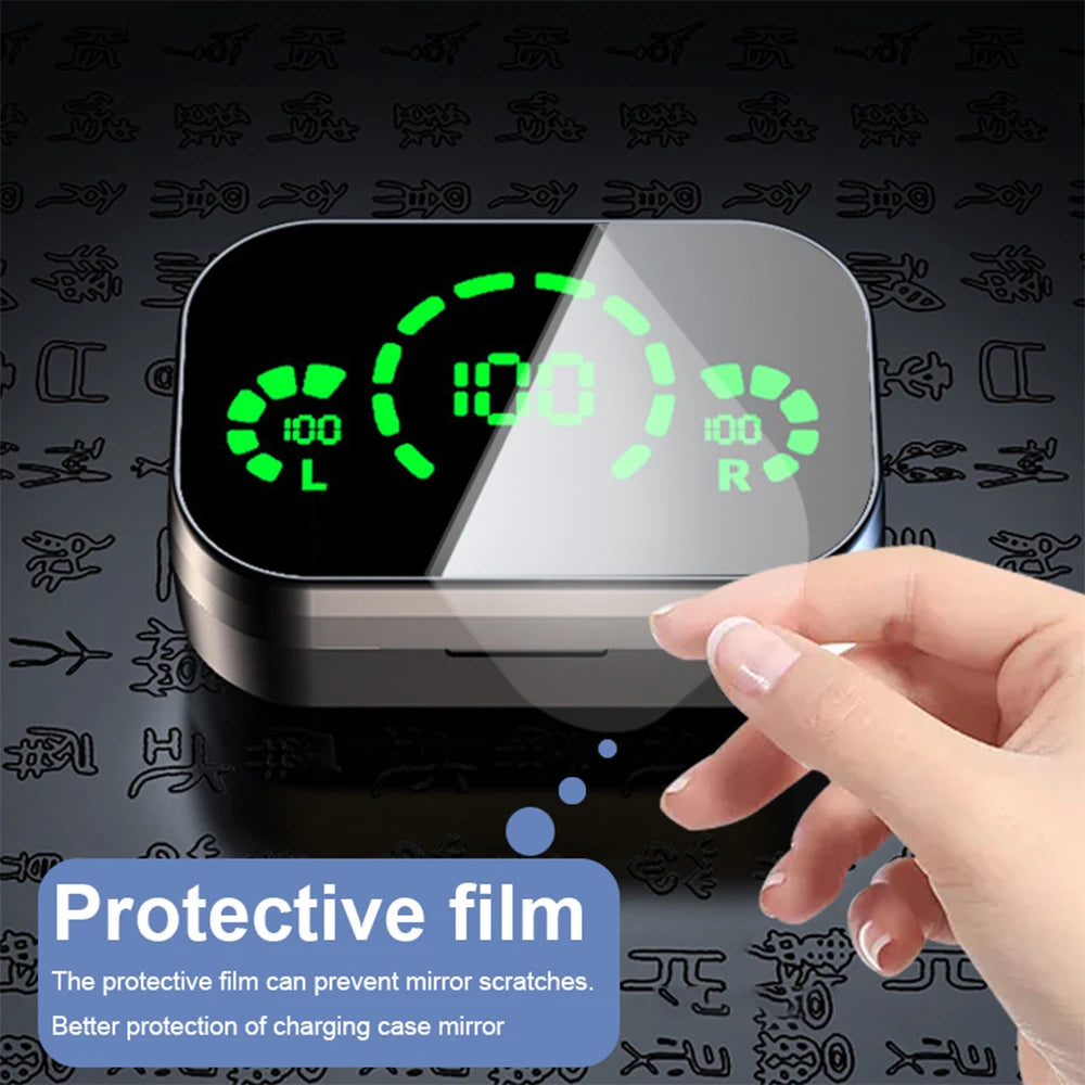 GREATWALL Bluetooth 5.3 TWS Wireless Earbuds – HiFi Stereo Sport Headphones with Mic