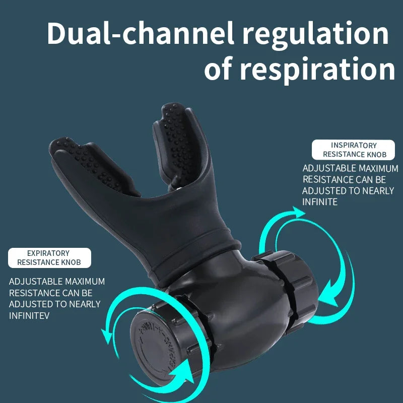 "Portable respiratory training tool for athletes"