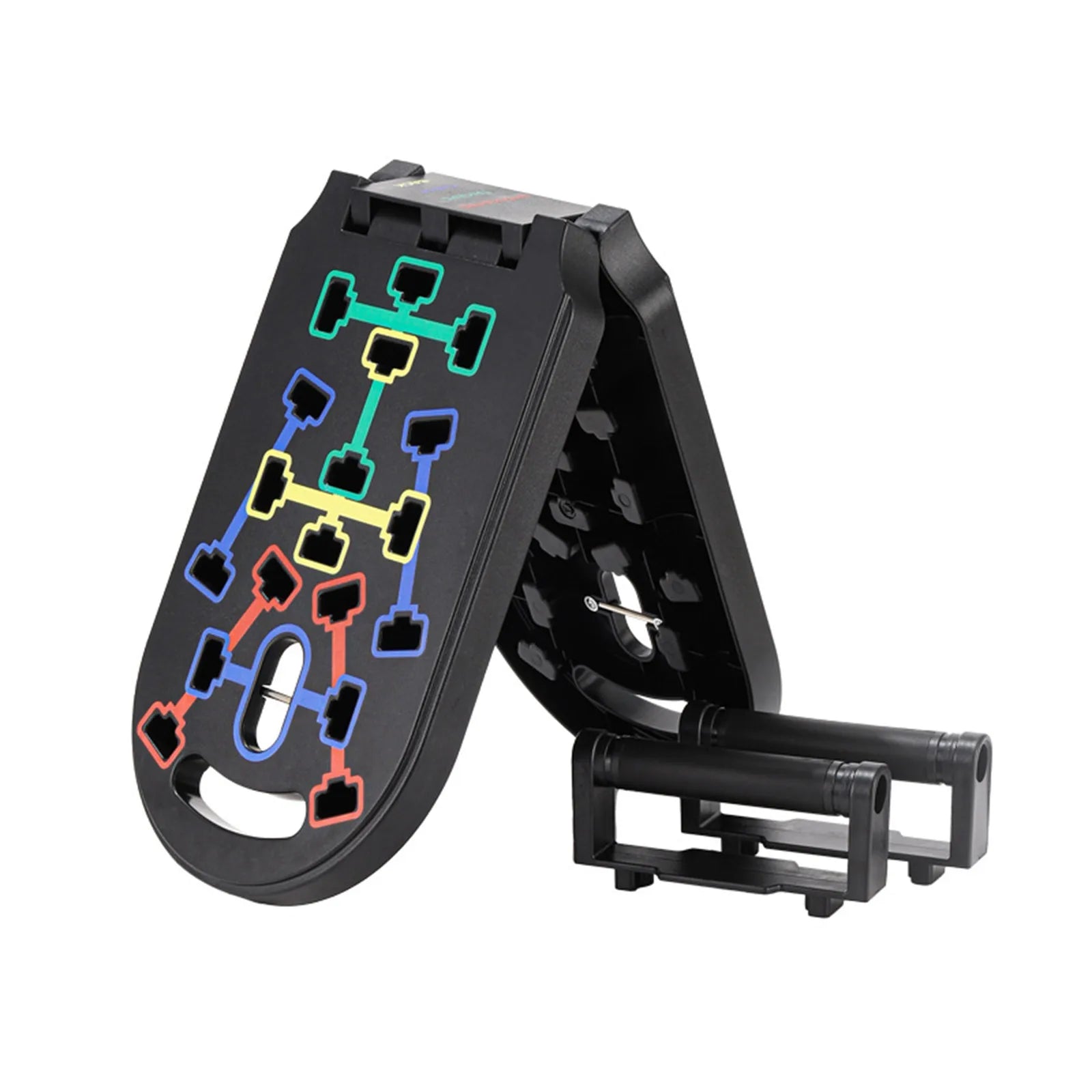 Multifunctional foldable push up board set