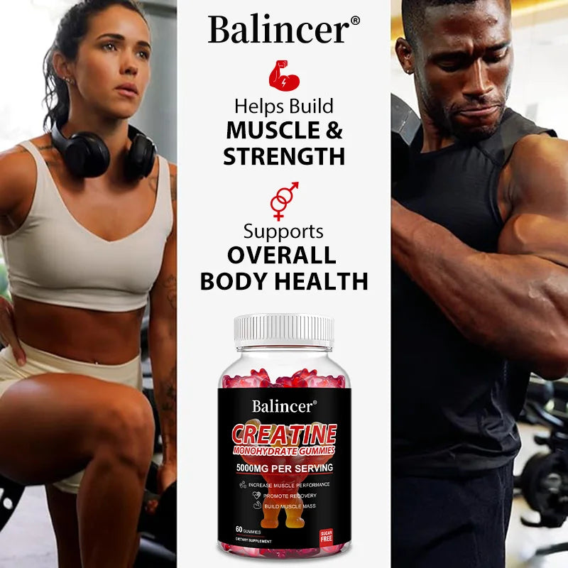 "Vitamin B12 creatine supplement gummies"