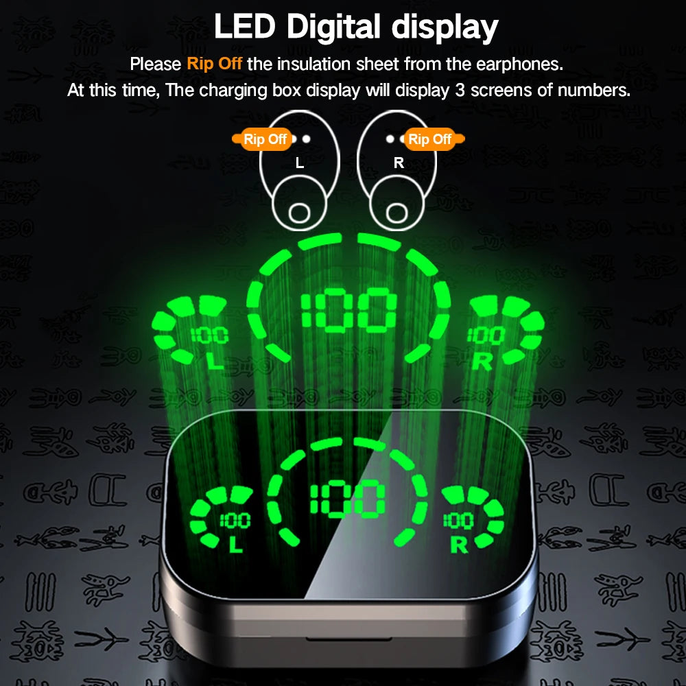 Wireless sport earbuds with charging case