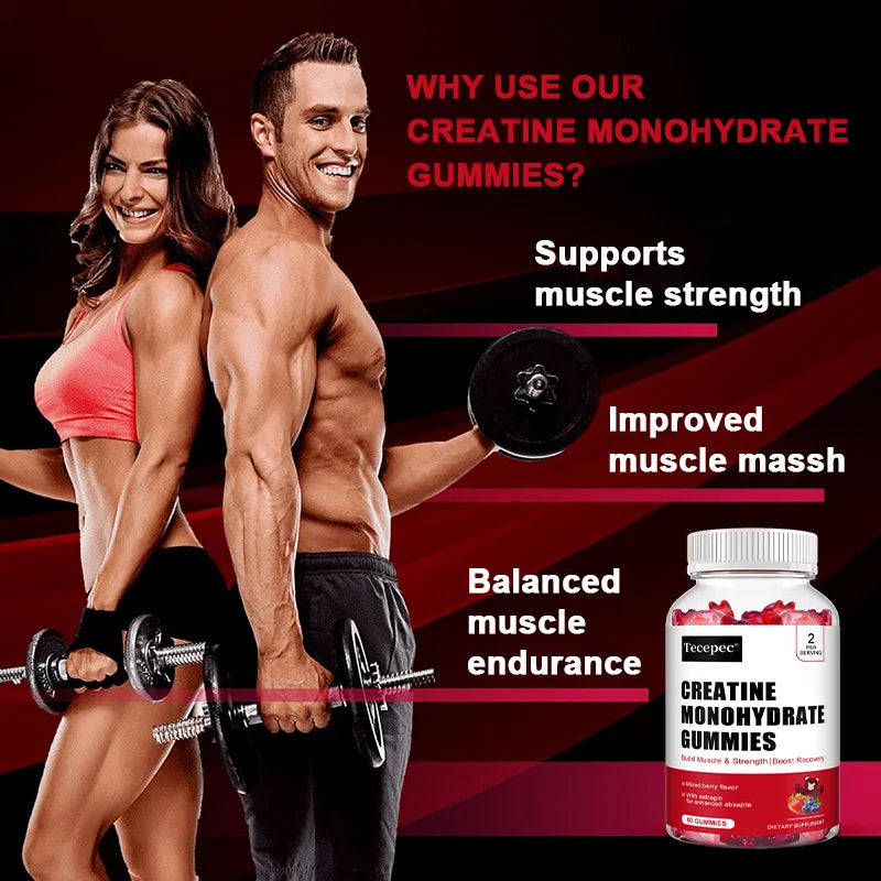 "Muscle performance creatine capsules"