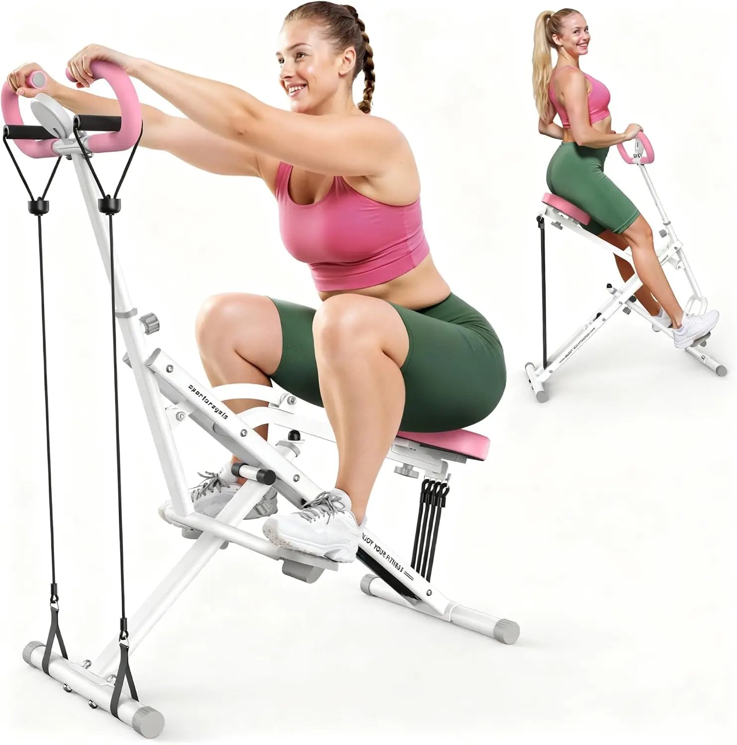 Foldable Squat Machine for Home